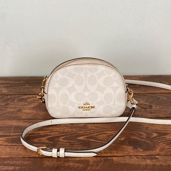 Coach Ivory Leather Crossbody Bag - Picture 1 of 14